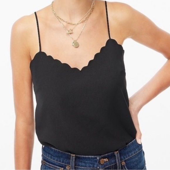 Sale! Like new! J.Crew sexy black top camisole size 2 - Picture 1 of 6